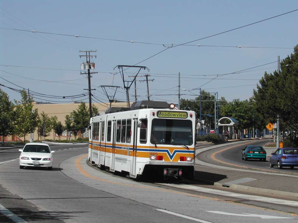 Sacramento Regional Transit on Del Paso Blvd.